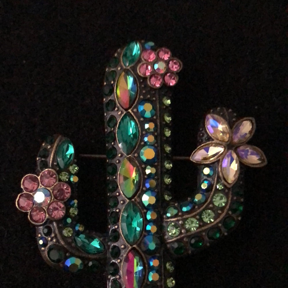 - Beautiful Cactus Broach. - Picture 5 of 6